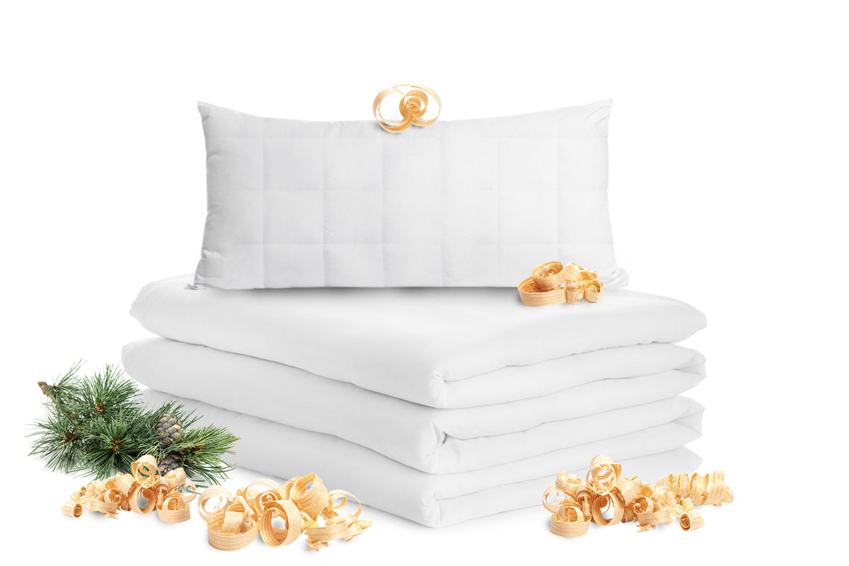 ZirbenSet Decke & Kissen